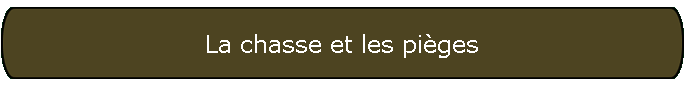 La chasse et les pi�ges